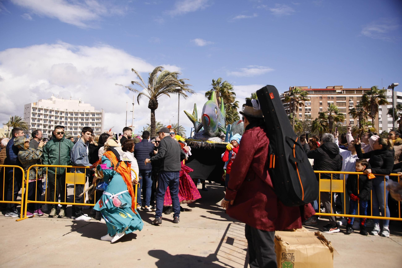 Las imágenes del entierro de la sardina en Almería