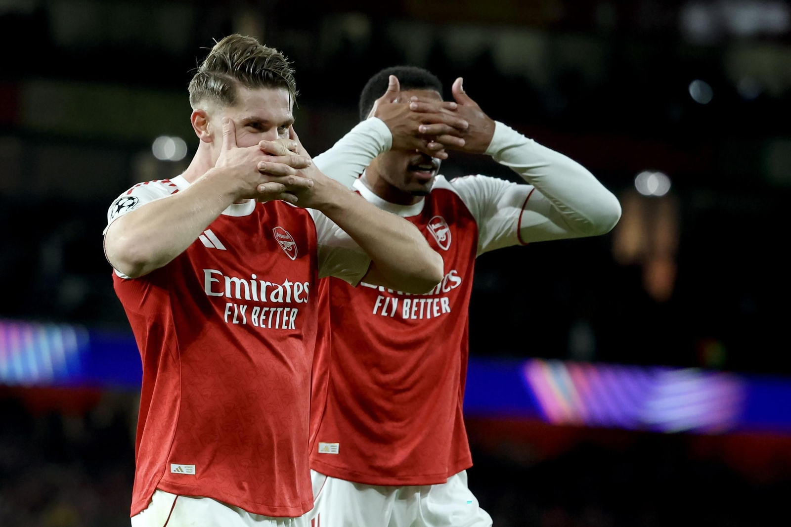 Las fotos del Arsenal-Atlético de Madrid