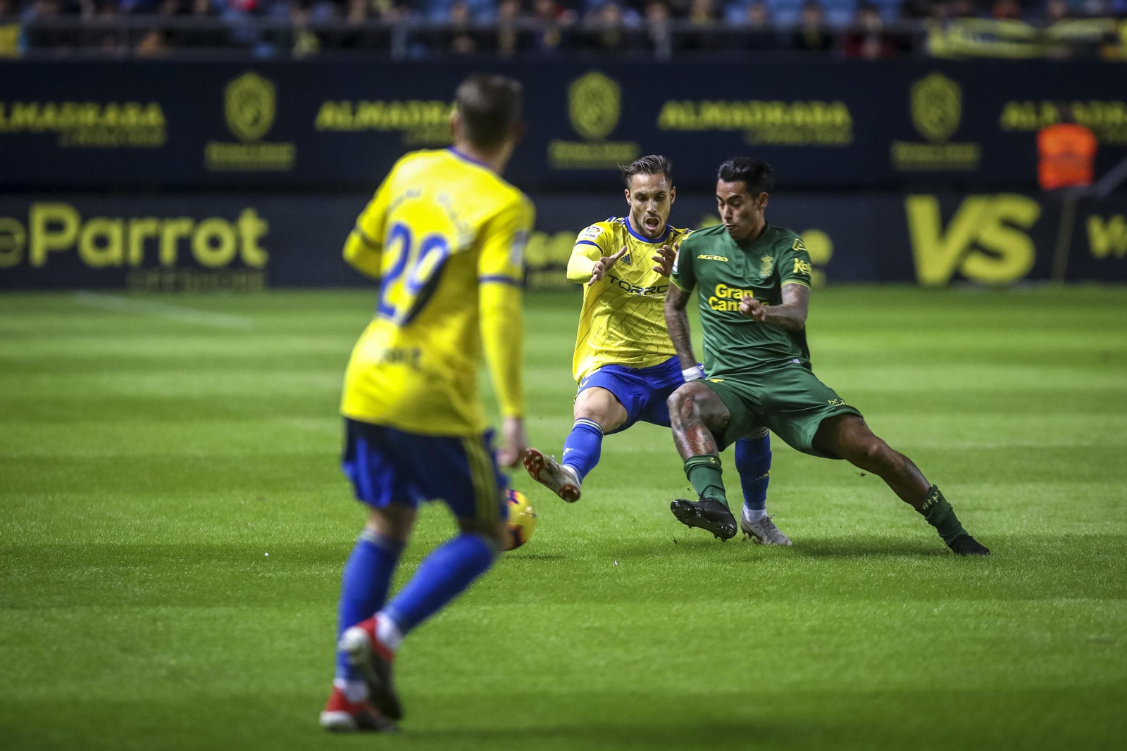 El Cádiz CF- Las Palmas, en imágenes