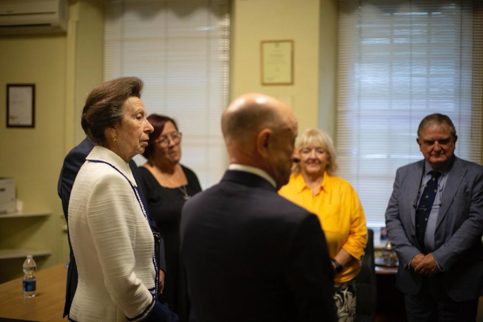 Las fotos de la visita de la princesa Ana de Inglaterra a Gibraltar