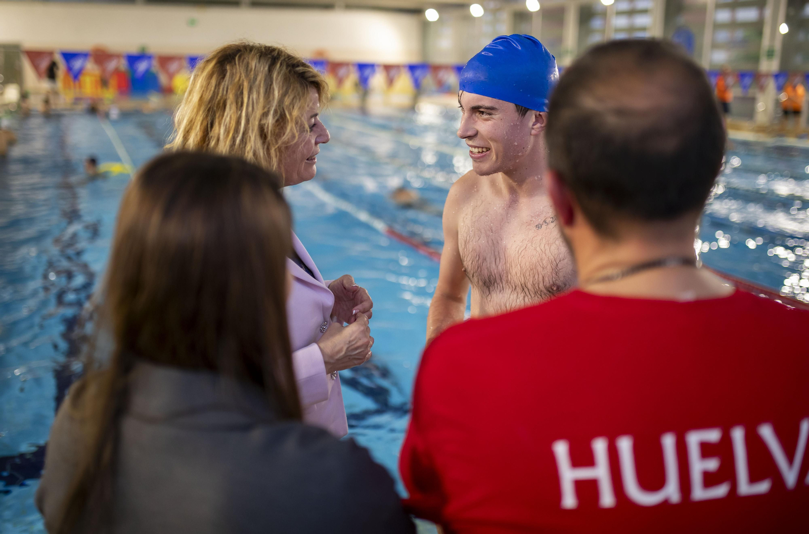Pilar Miranda durante su visita al CODA.