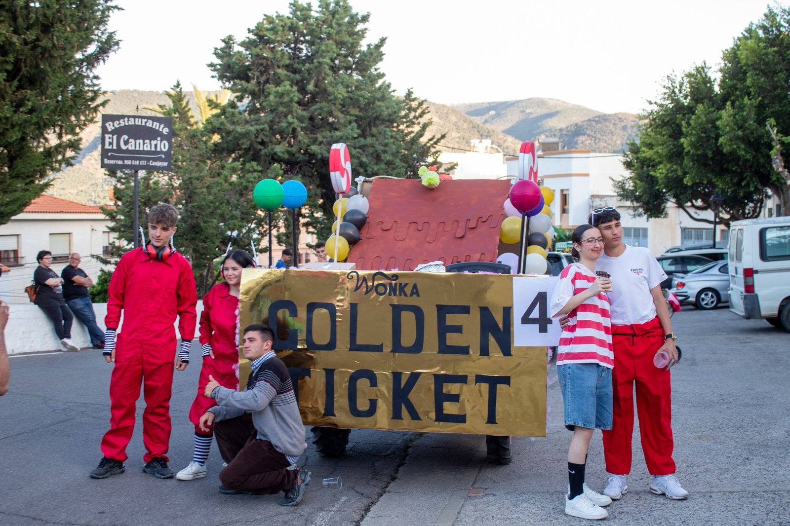 El gran desfile de carrozas y pasacalles de Canjáyar, en imágenes