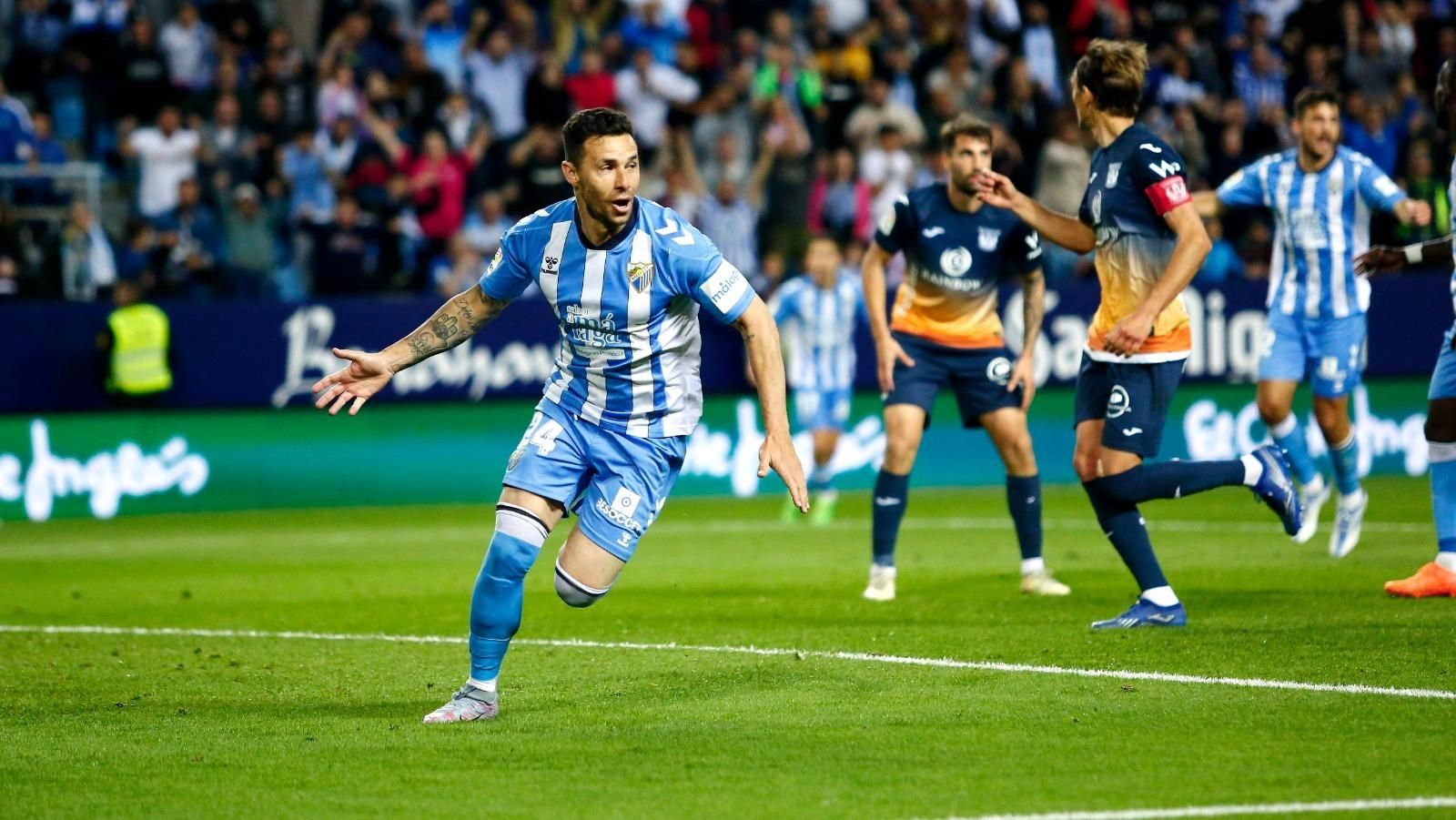 El Málaga CF-Leganés, en fotos