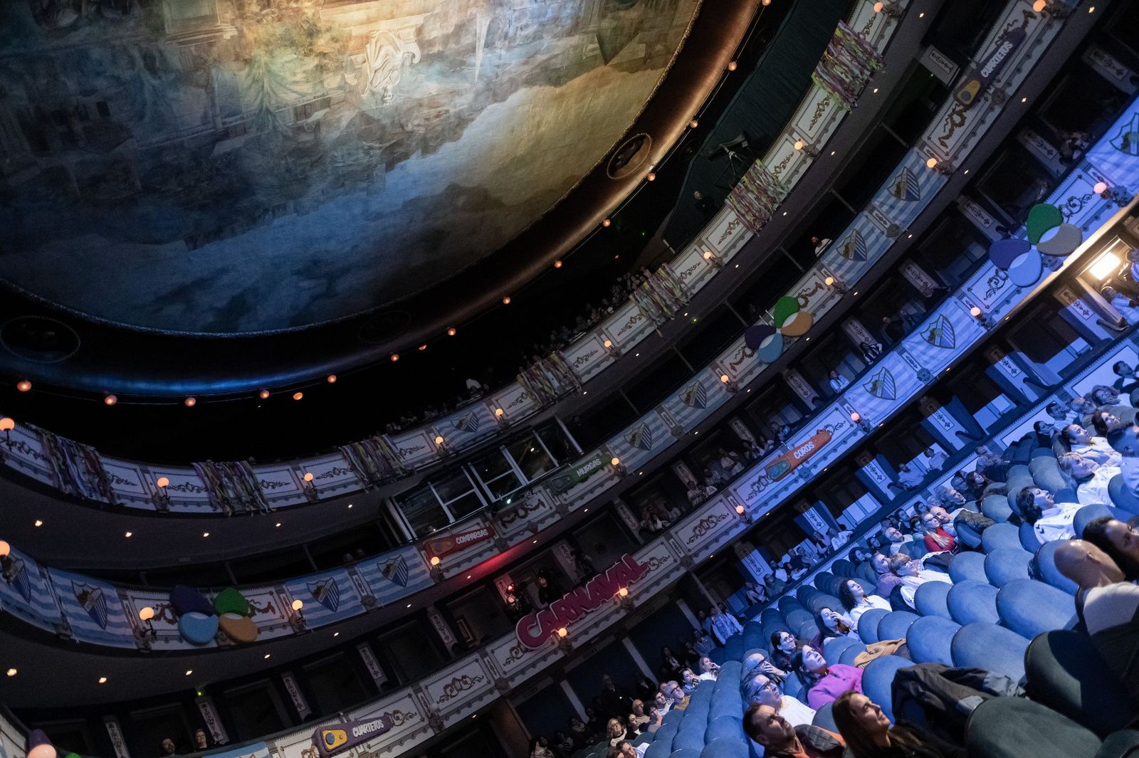 El Málaga CF, presente en las semifinales del Carnaval de Málaga