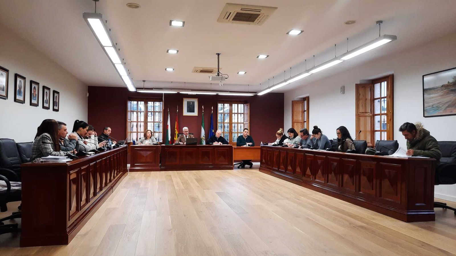 Imagen del Pleno en el que se ha aprobado este Plan, que tendrá vigencia de 2023 a 2027