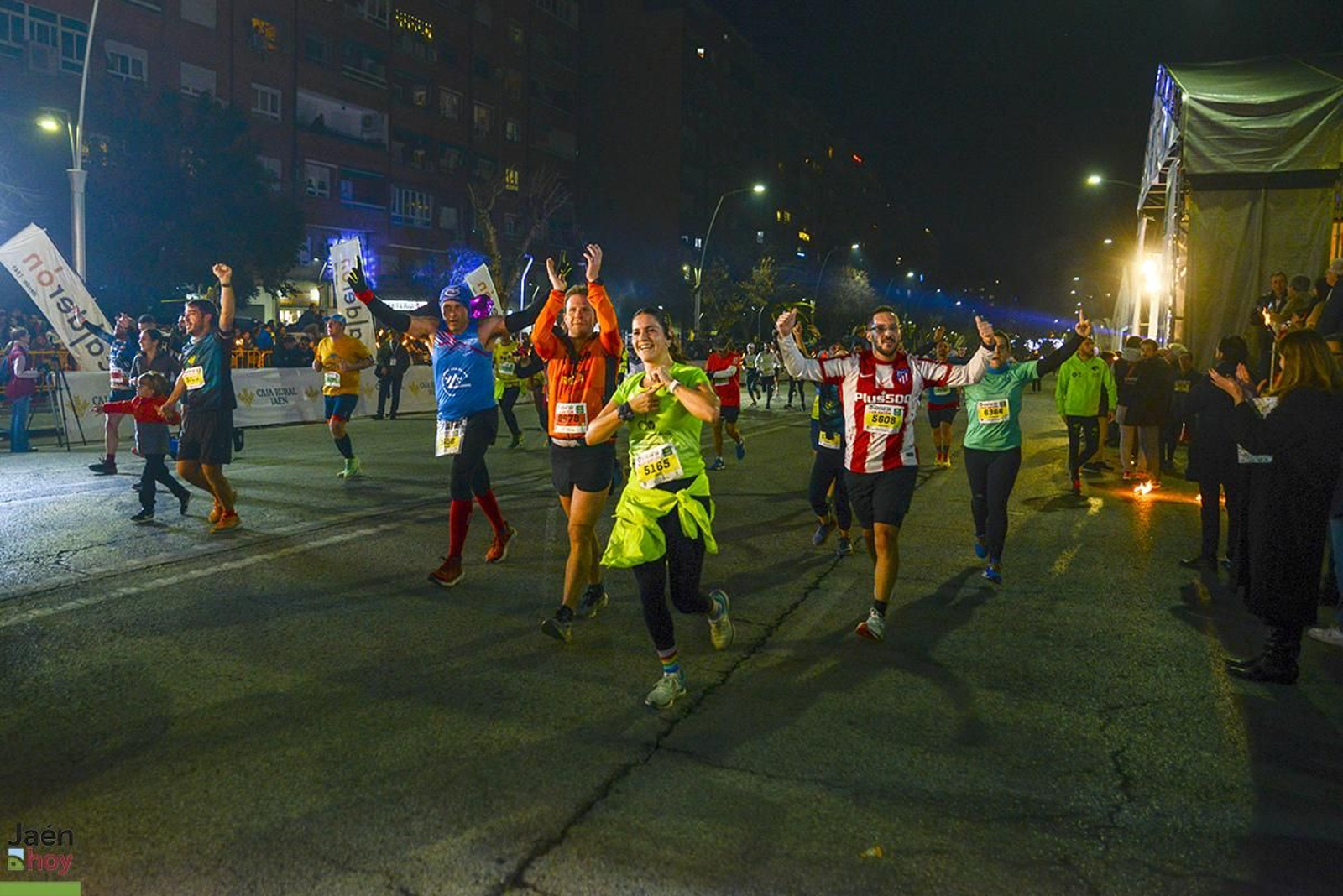 Corredores élite de la San Antón