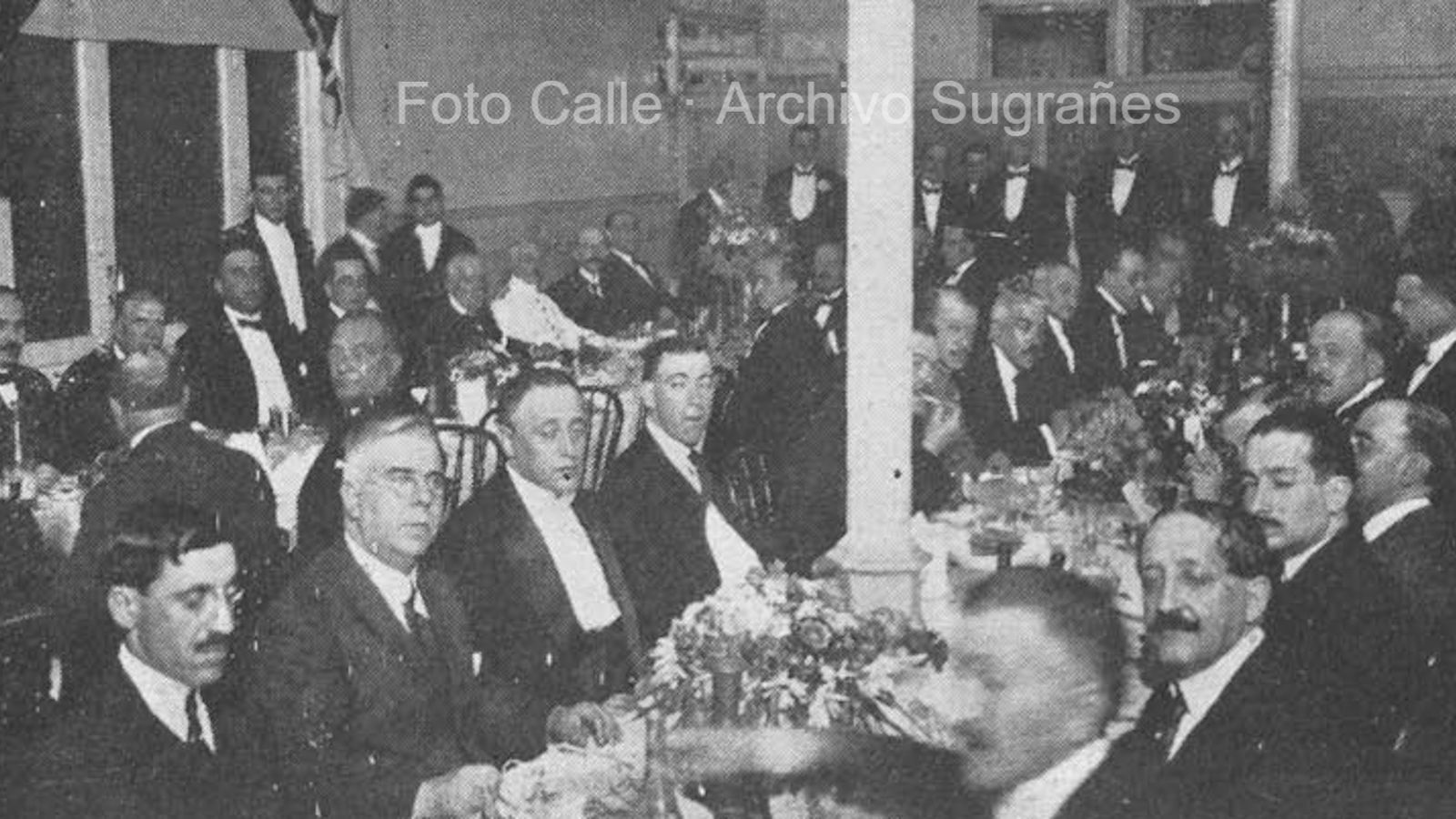 Banquete celebrado en honor de los doctores Mackay y Macdonald.