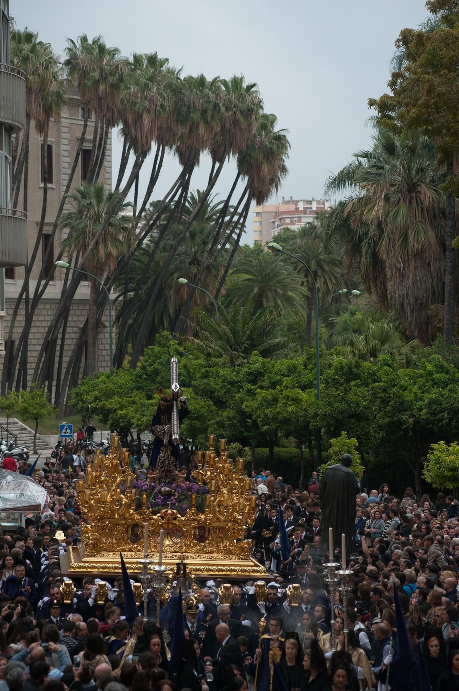 Las fotos de El Rico en el Miércoles Santo en Málaga