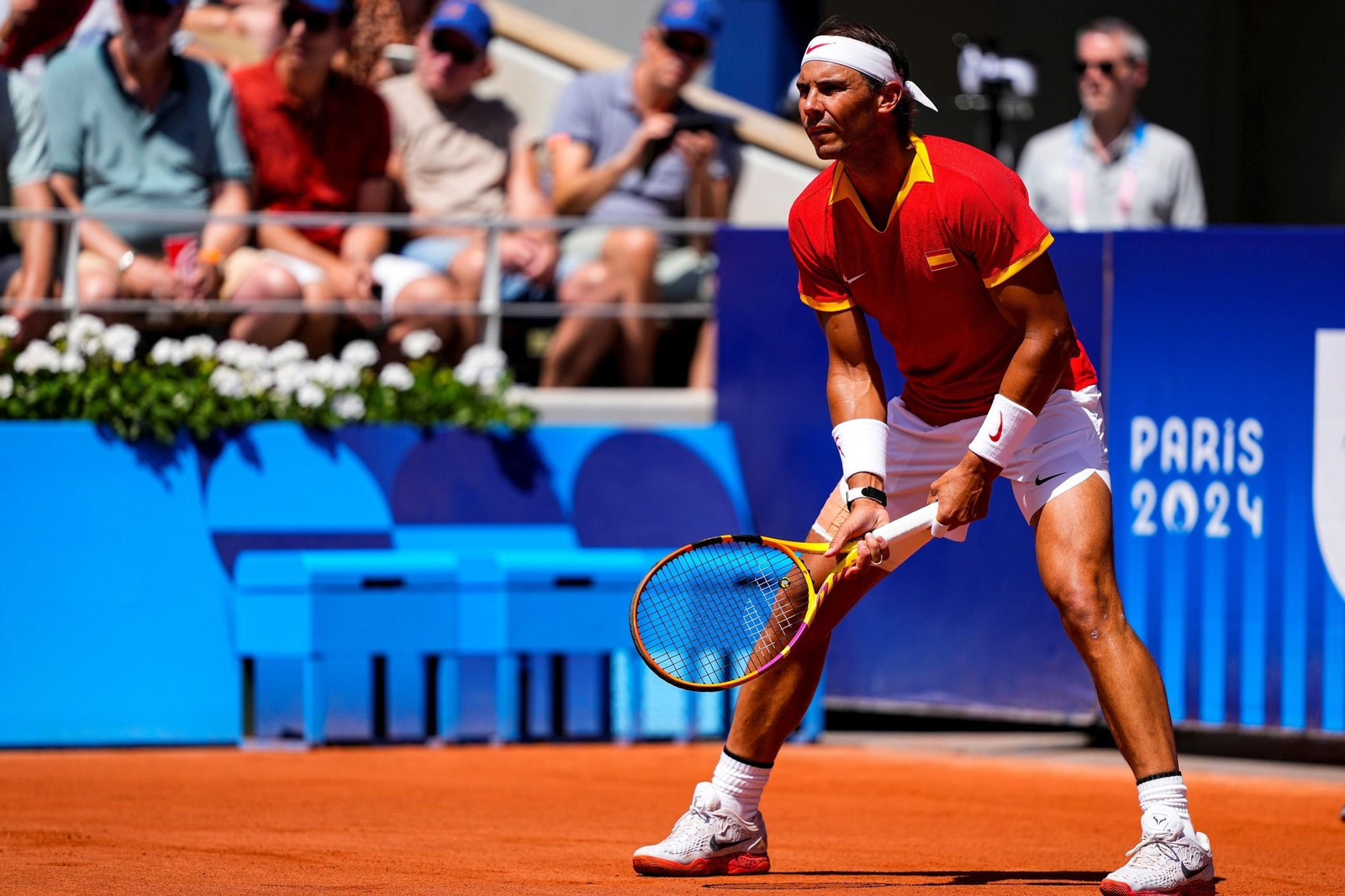 El partido entre Nadal y Djokovic en los Juegos Olímpicos de París, en imágenes