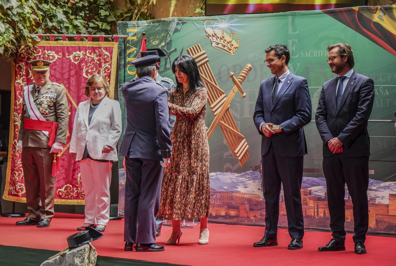 Conmemoración del 179 aniversario de la  fundación de la Guardia Civil, en imágenes