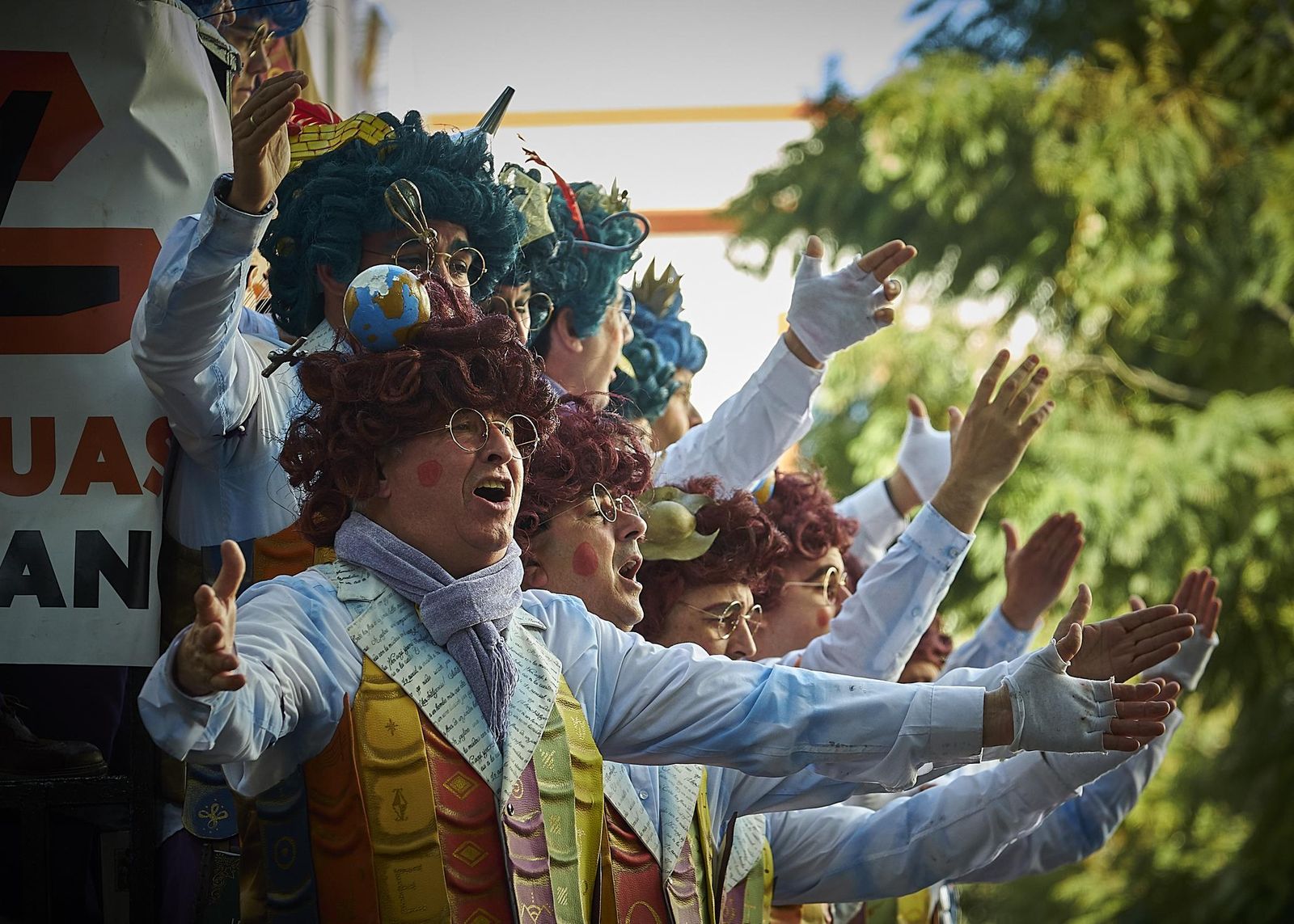 Las imágenes de la Batalla de Coplas y el carrusel de la Viña