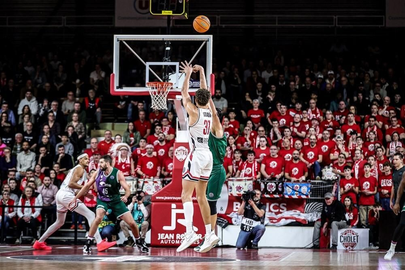 El Cholet - Unicaja, en fotos