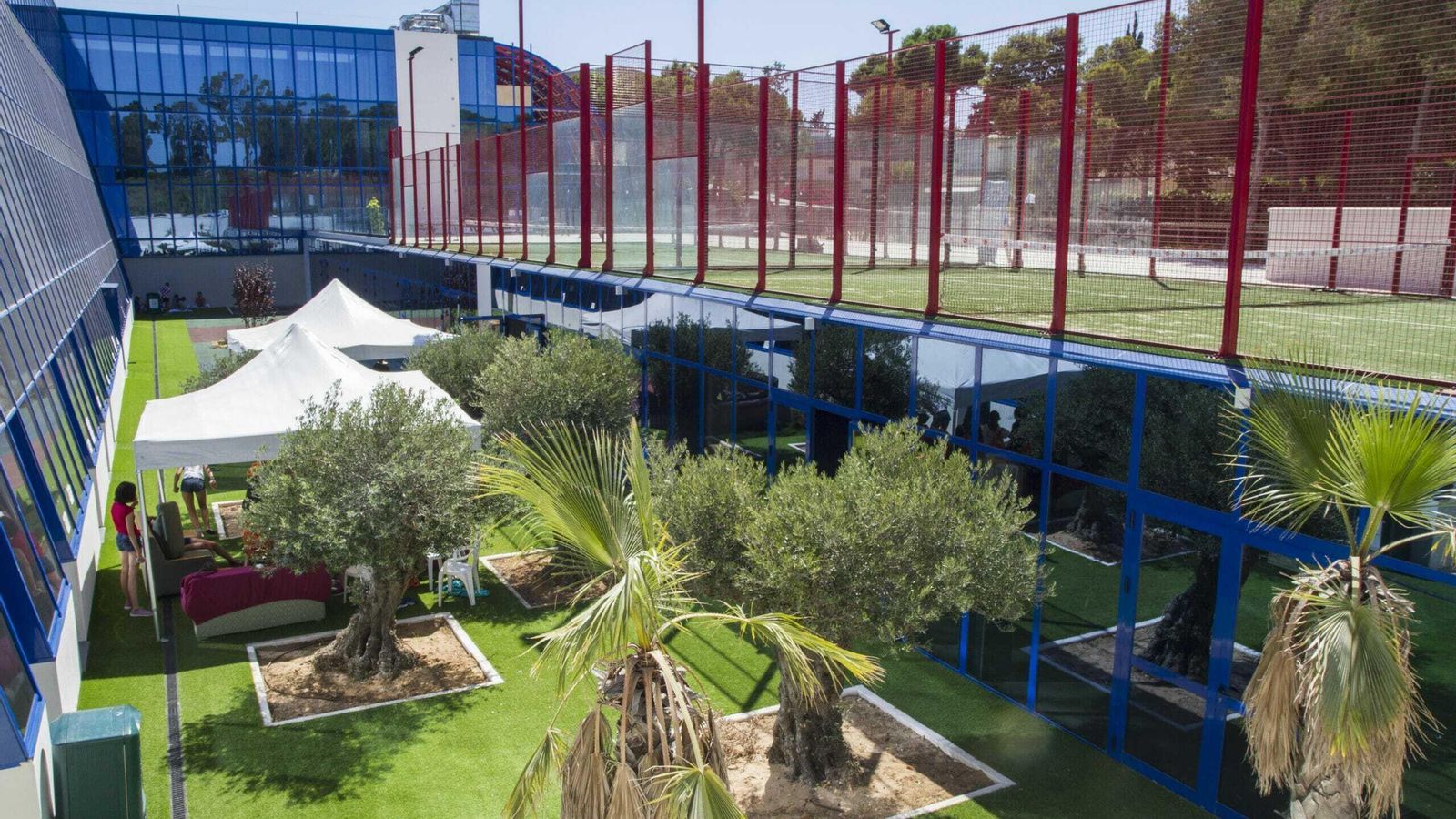 Instalaciones de los campamentos del Centro Inglés