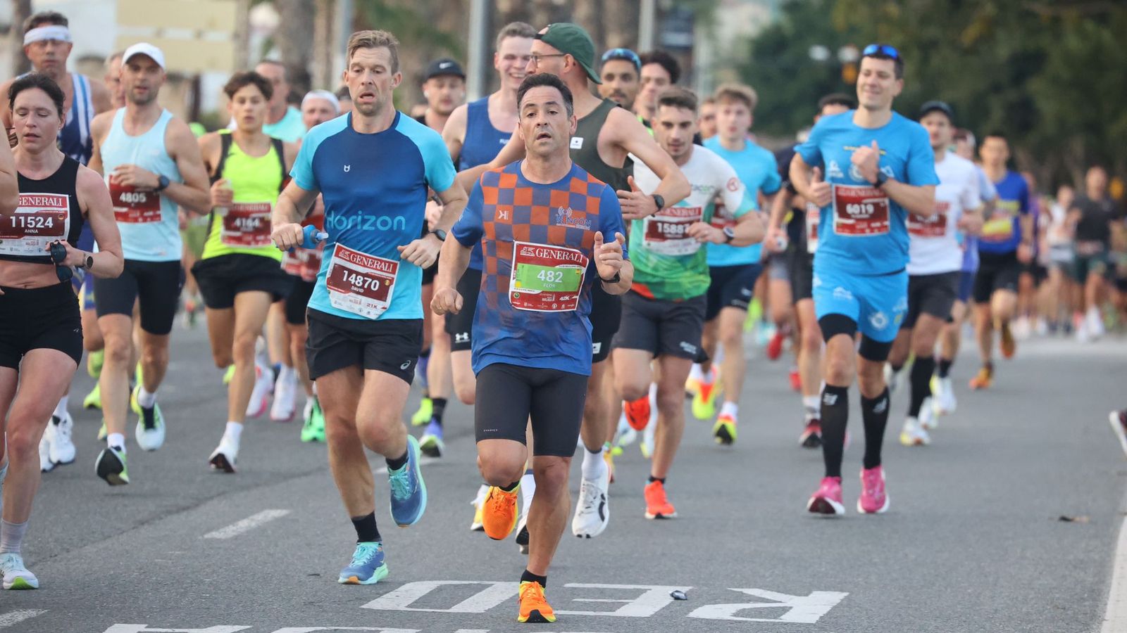 Las mejores fotos de la Maratón de Málaga 2024
