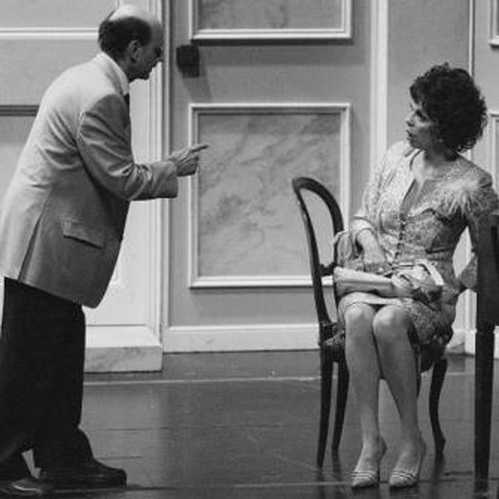 Instantánea de la representación de la obra.