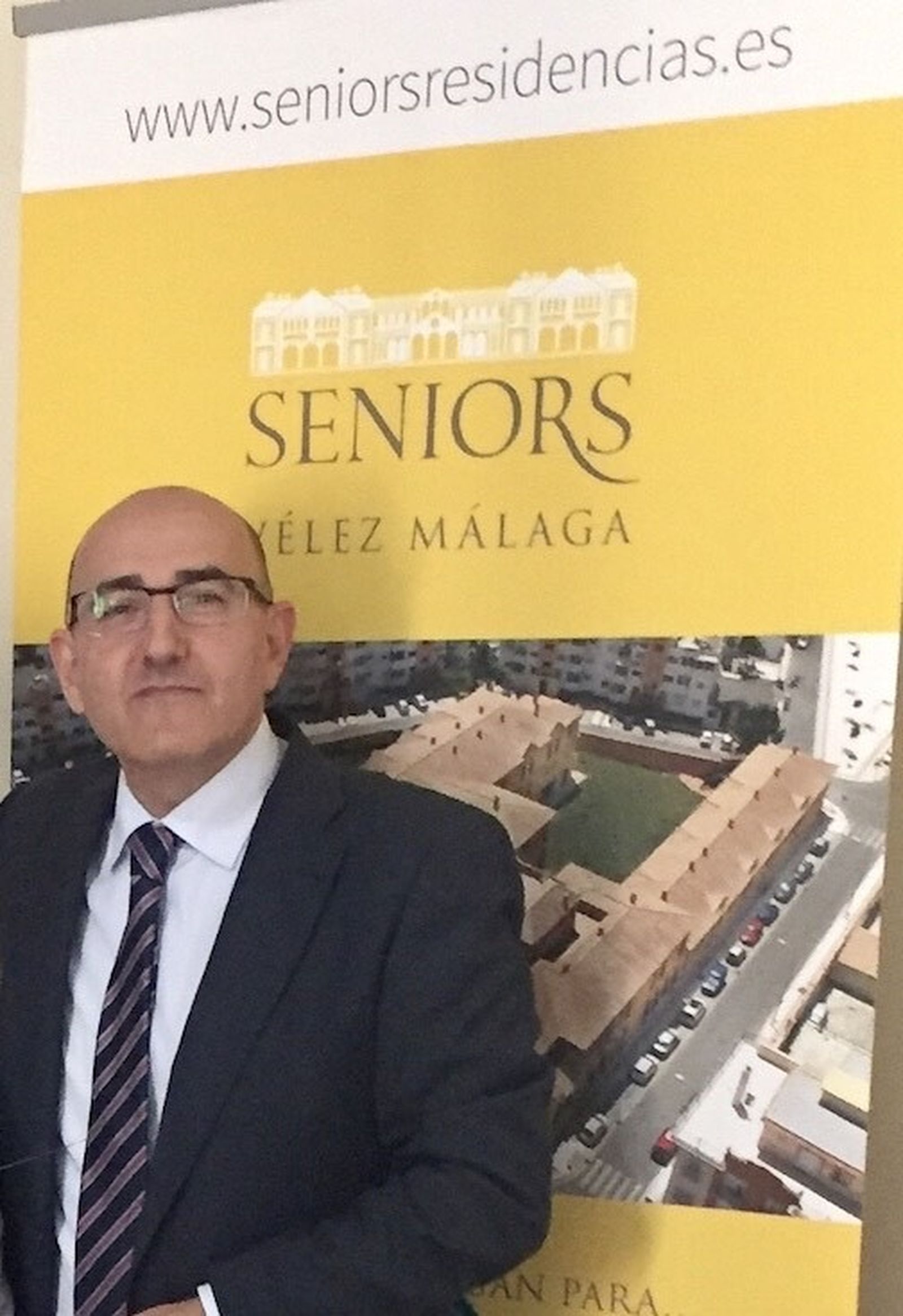 Javier Reina, director de la residencia Seniors Vélez-Málaga.