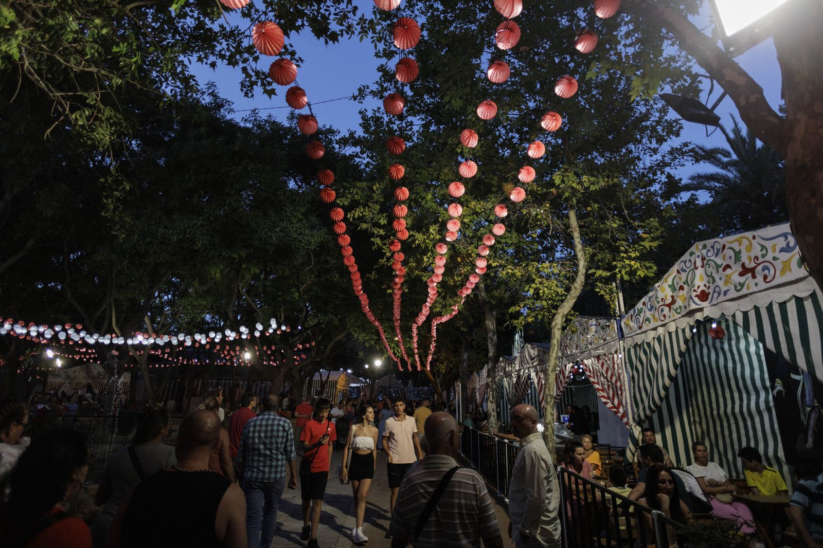 Primer día de la  Feria de San Fernando 2022