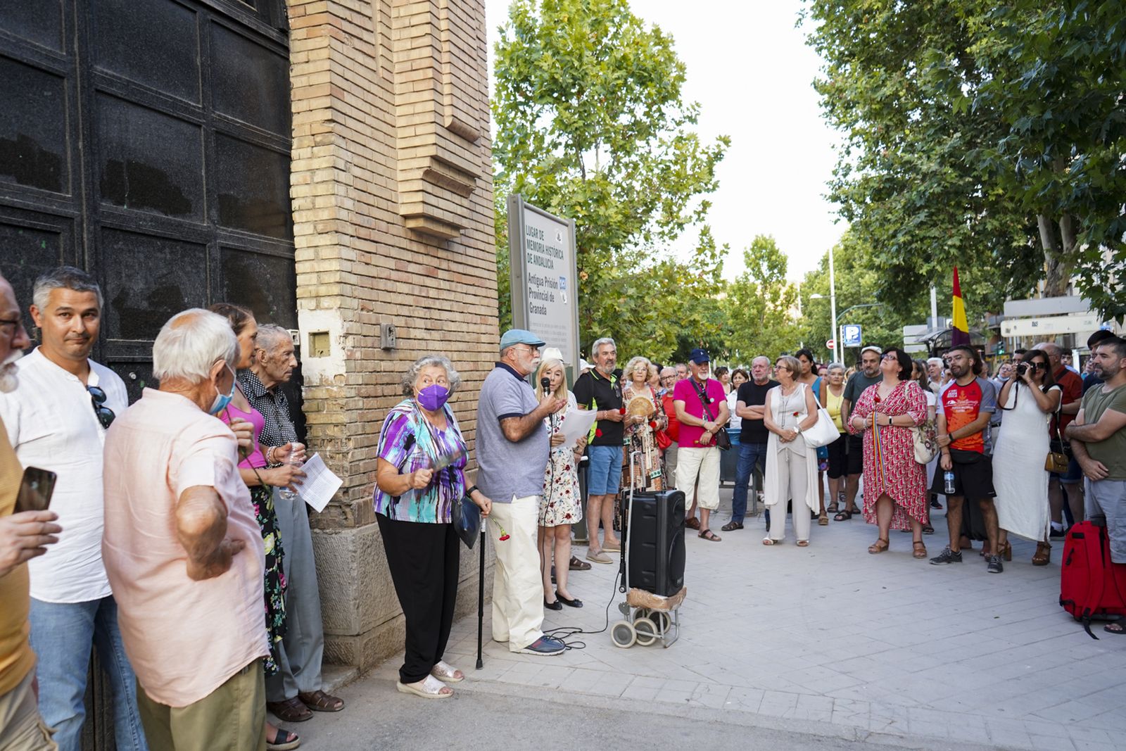 Granada rinde homenaje a la resistencia antifranquista
