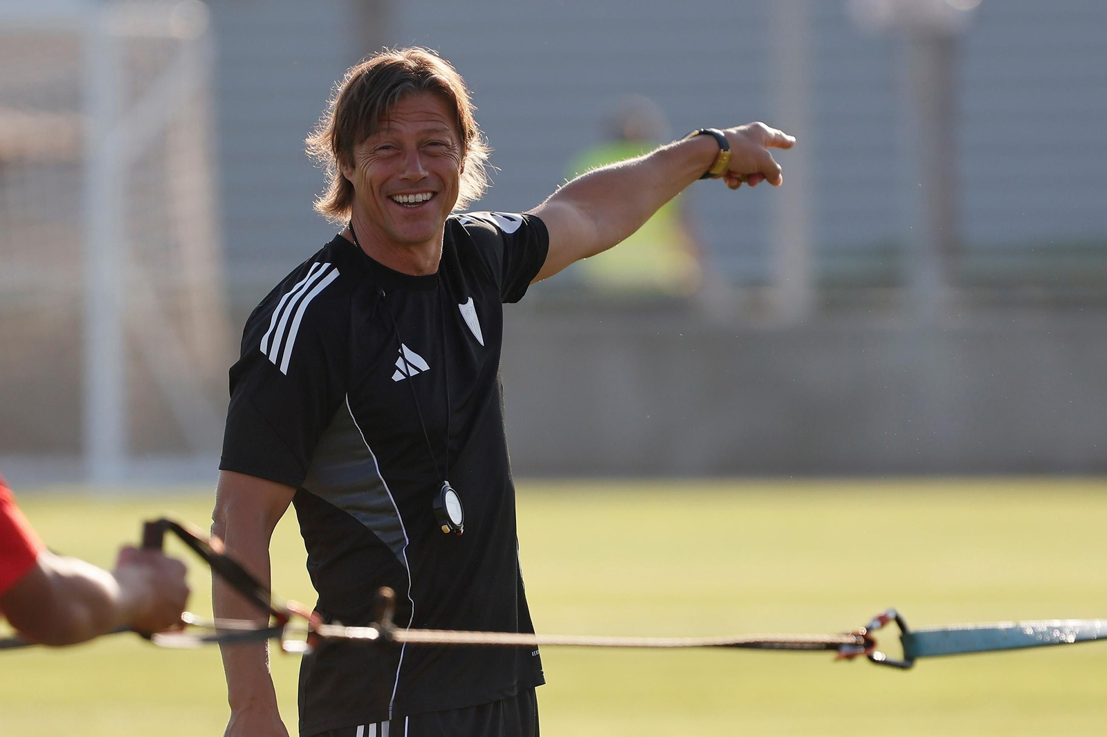 Matías Almeyda, entrenador del Sevilla.
