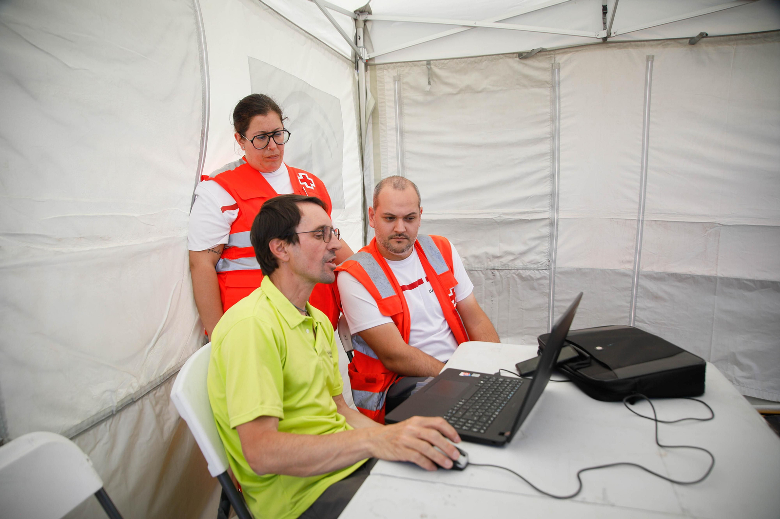 Así se ha vivido el simulacro de incendio forestal en Turre