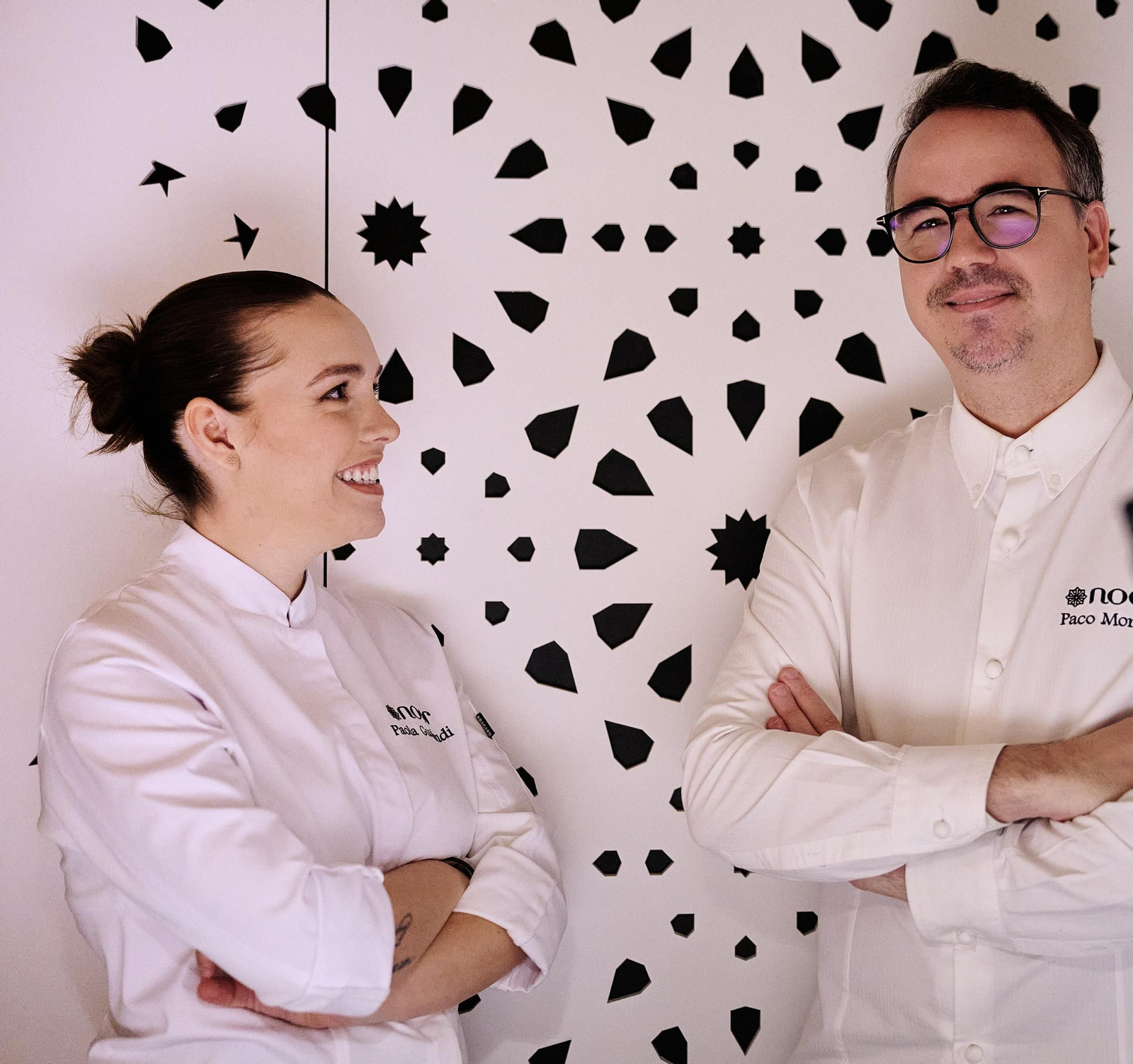 Paola Gualandi y Paco Morales en Noor