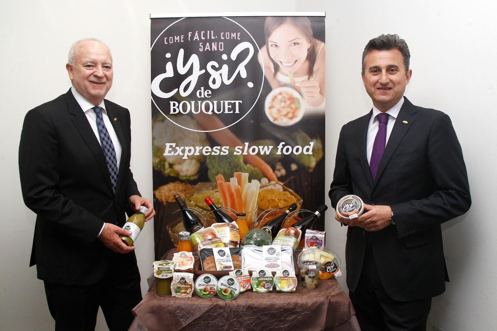 El director general de Anecoop, Joan Mir, y el presidente de Anecoop, Alejandro Monzón.