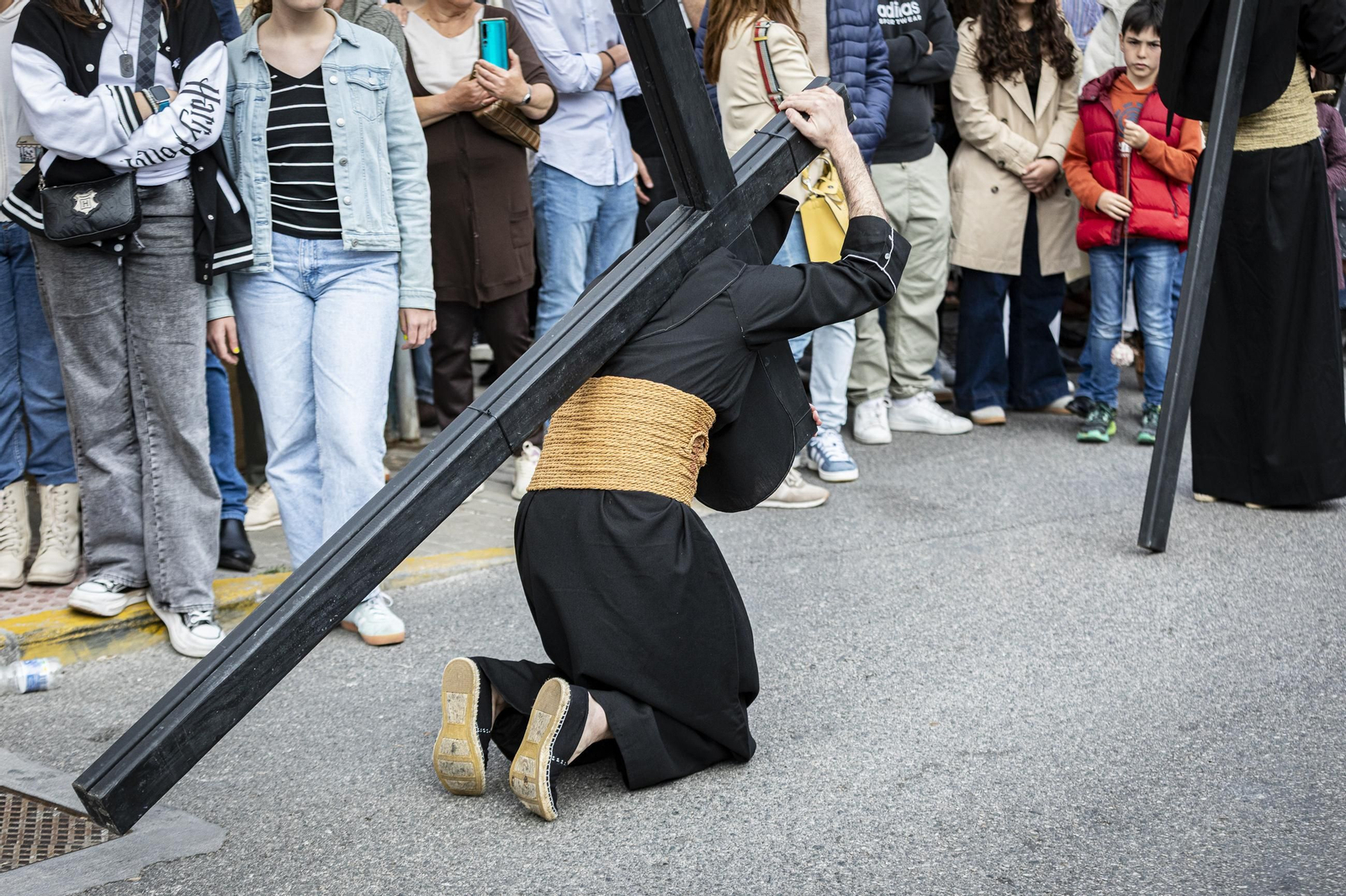 Las imágenes de Afligidos de El Puerto en el Lunes Santo de la Semana Santa 2025