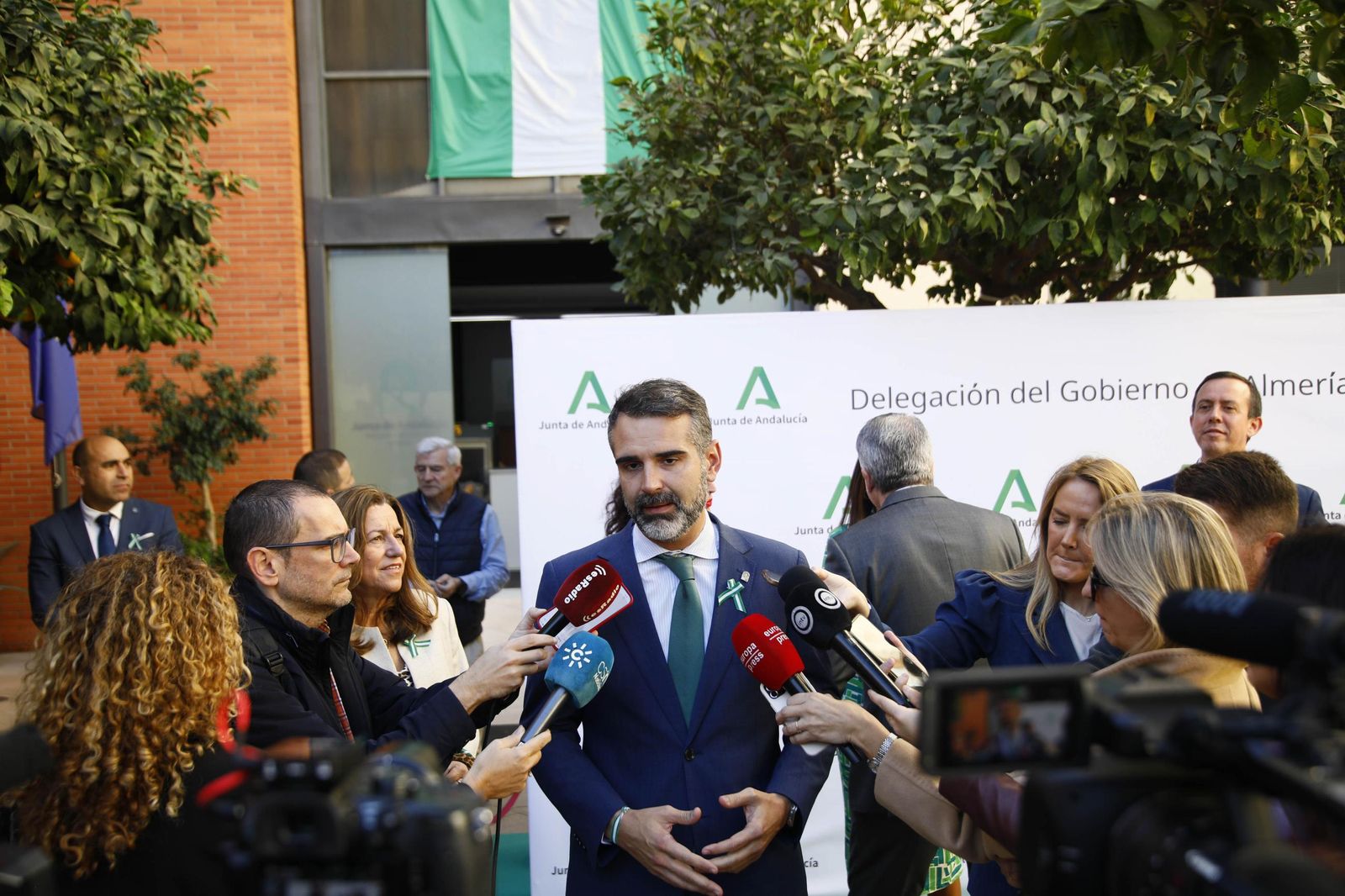 El día de la bandera de Andalucía celebrado en Almería, en imágenes