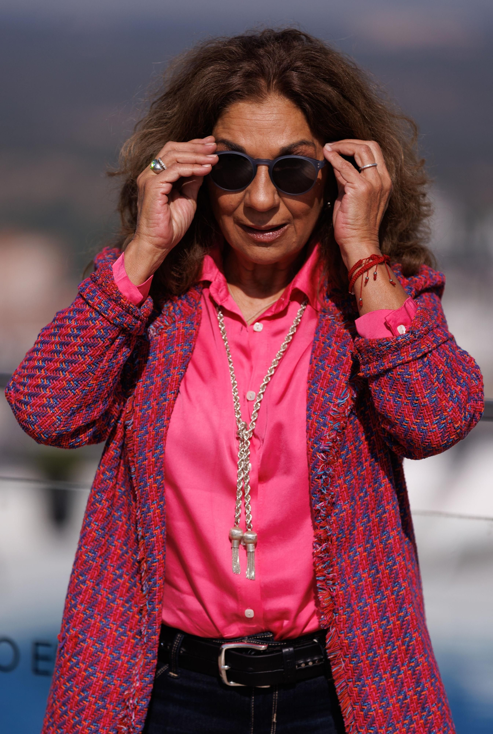 Lolita en la presentación de la serie 'Las invisibles'