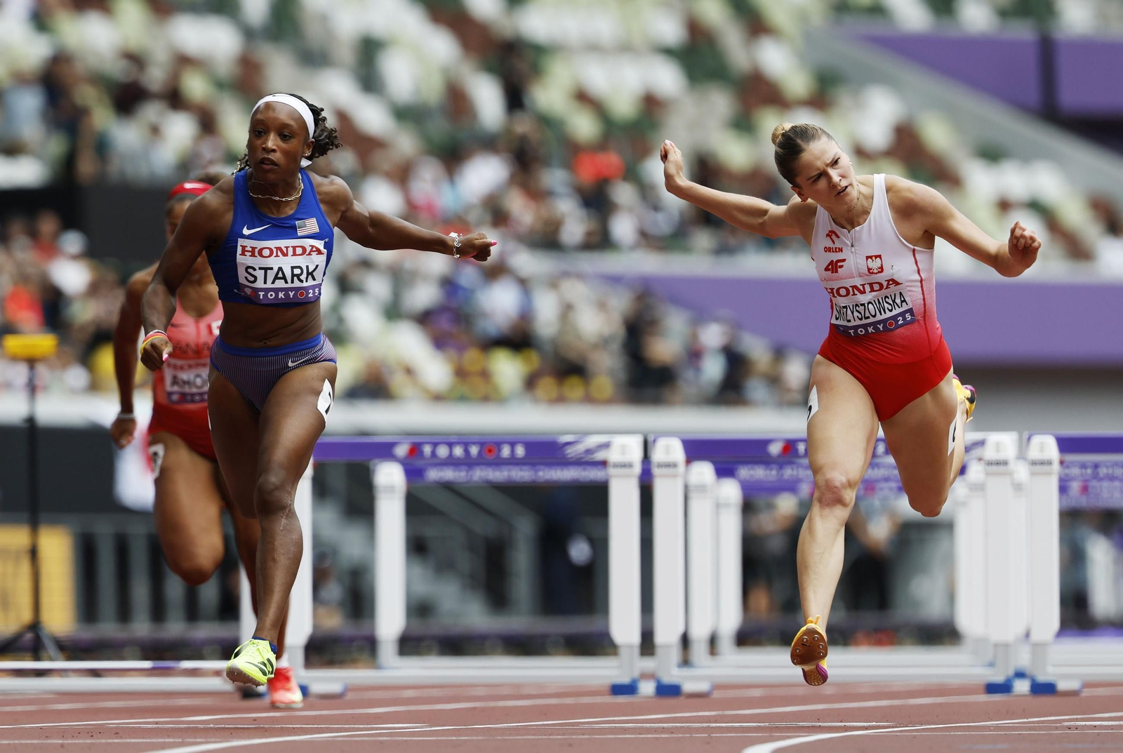 Las mejores imágenes del triunfo de Seville en 100 metros y del resto del Mundial de atletismo