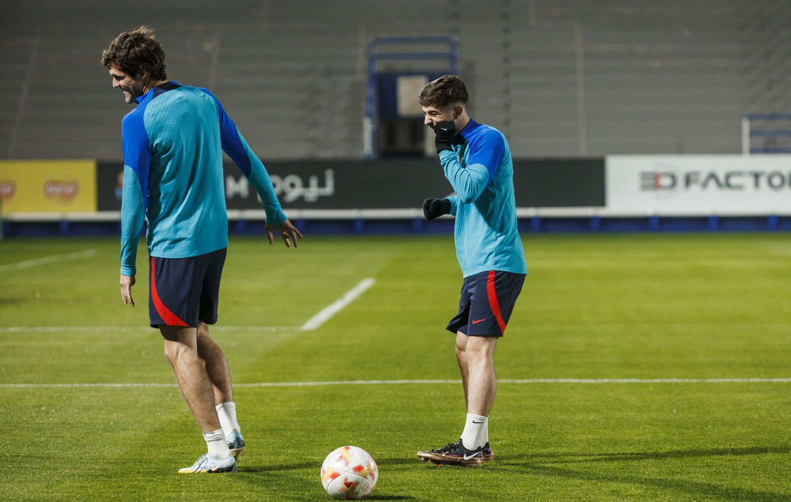 Las fotos del Barcelona antes de jugar con el Betis