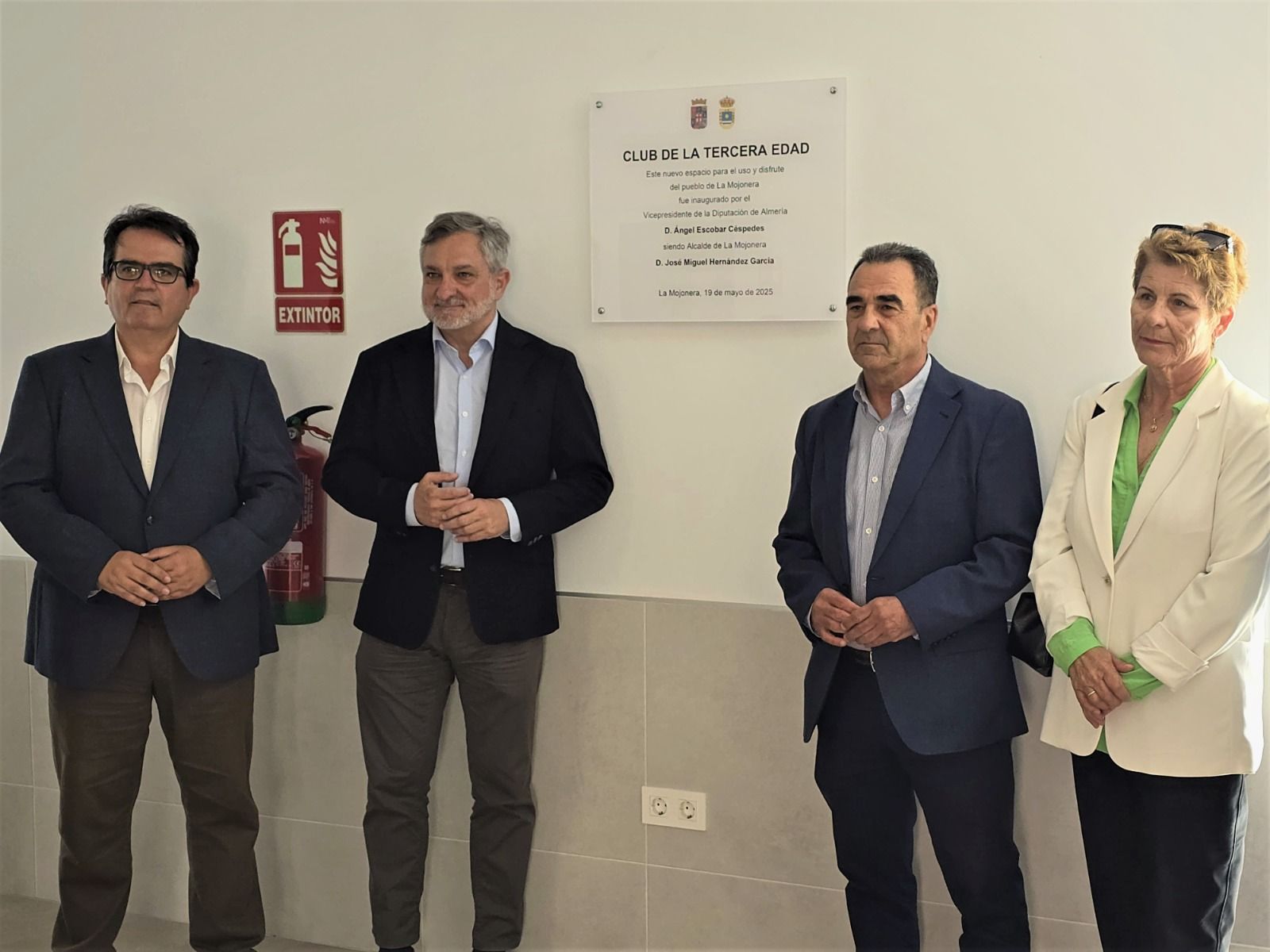 Inauguración de los nuevos espacios de la instalación.