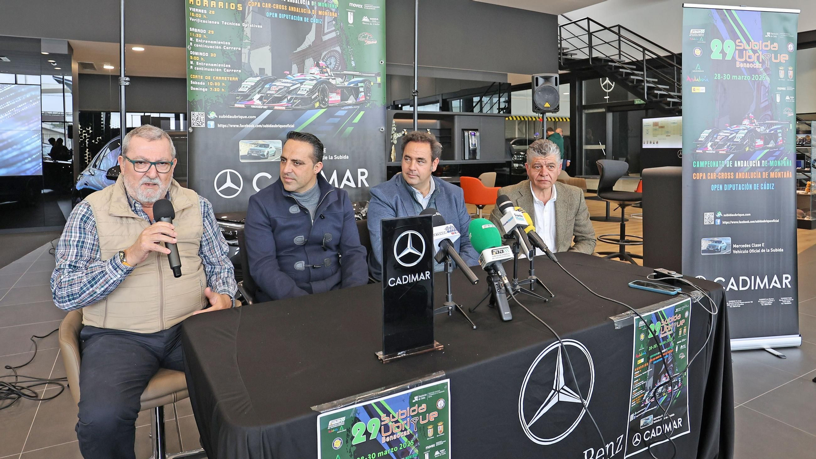 Un momento de la presentación de la Subida a Ubrique celebrada en Cadimar.