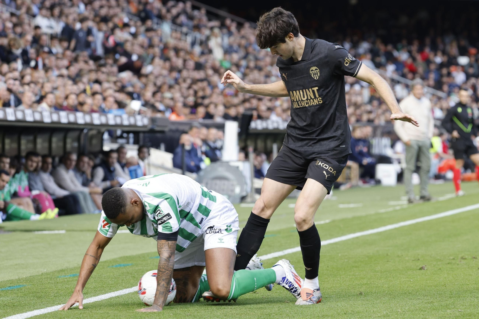 Las fotos del emotivo Valencia - Betis