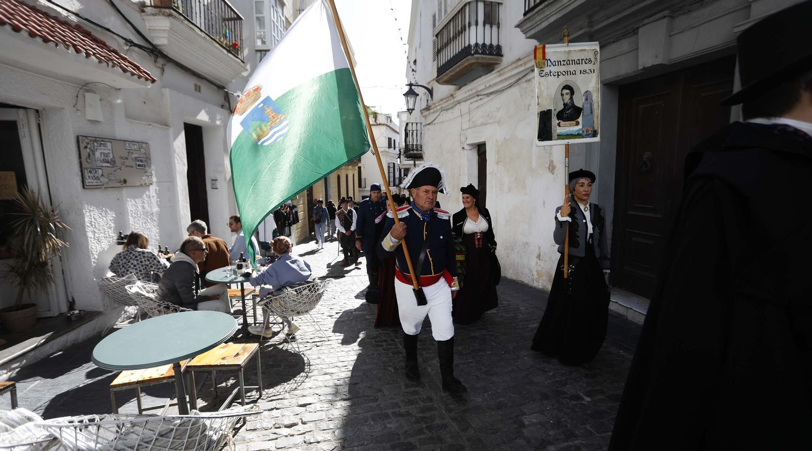 Las fotos de la recreación historica del levantamiento liberal del 24 en Tarifa