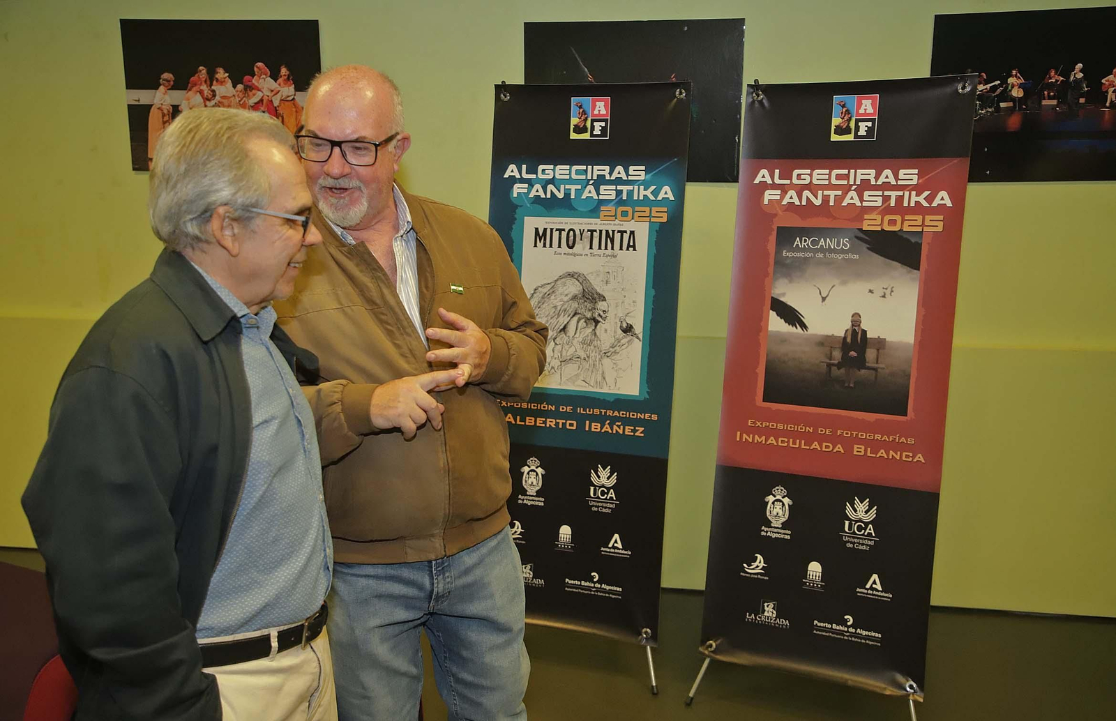 Fotos del acto inaugural de la XVI Algeciras Fantástika en el Teatro Florida de Algeciras