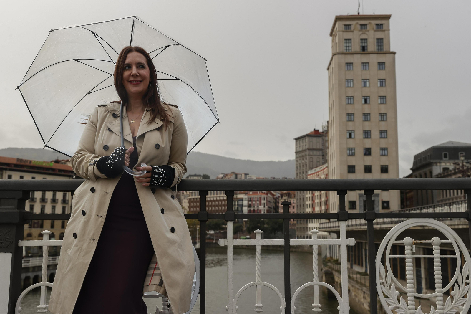 Dolores Redondo, en Bilbao.