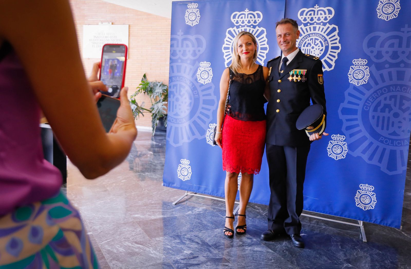 Patrón de la Policía Nacional en Almería