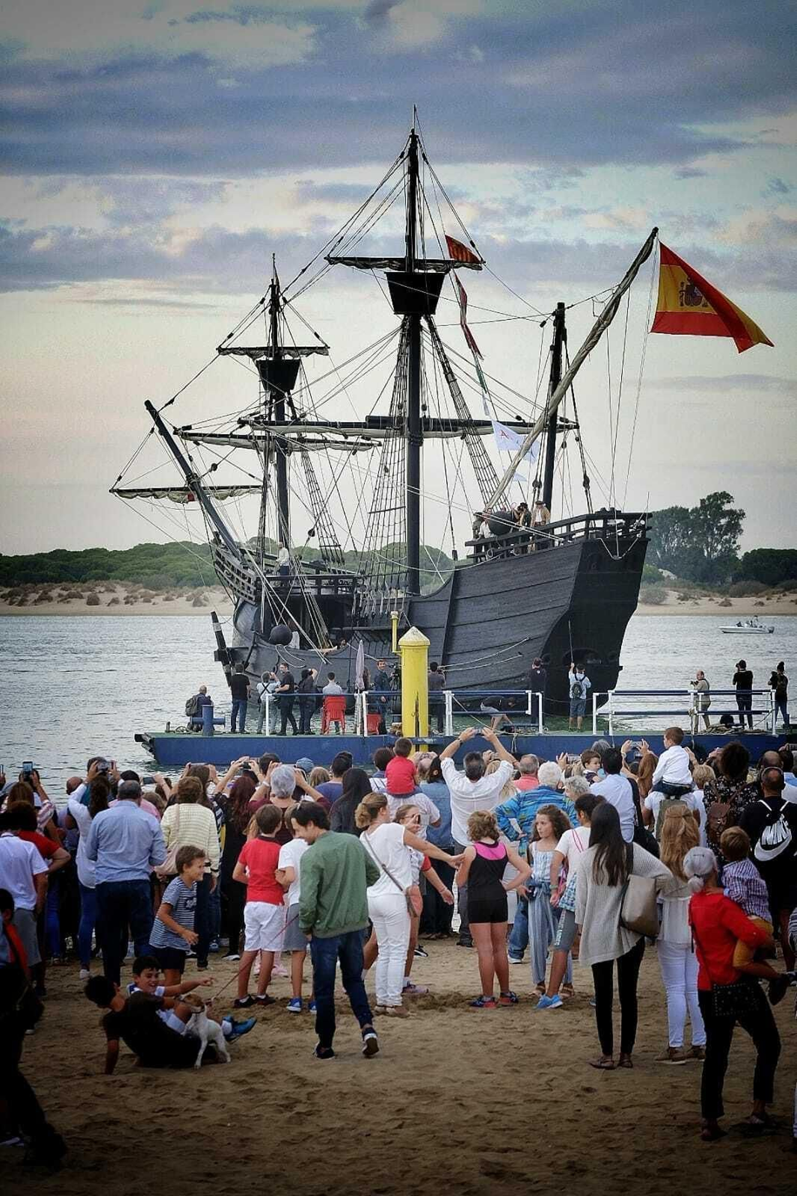 La fiesta de celebración del V Centenario en Sanlúcar