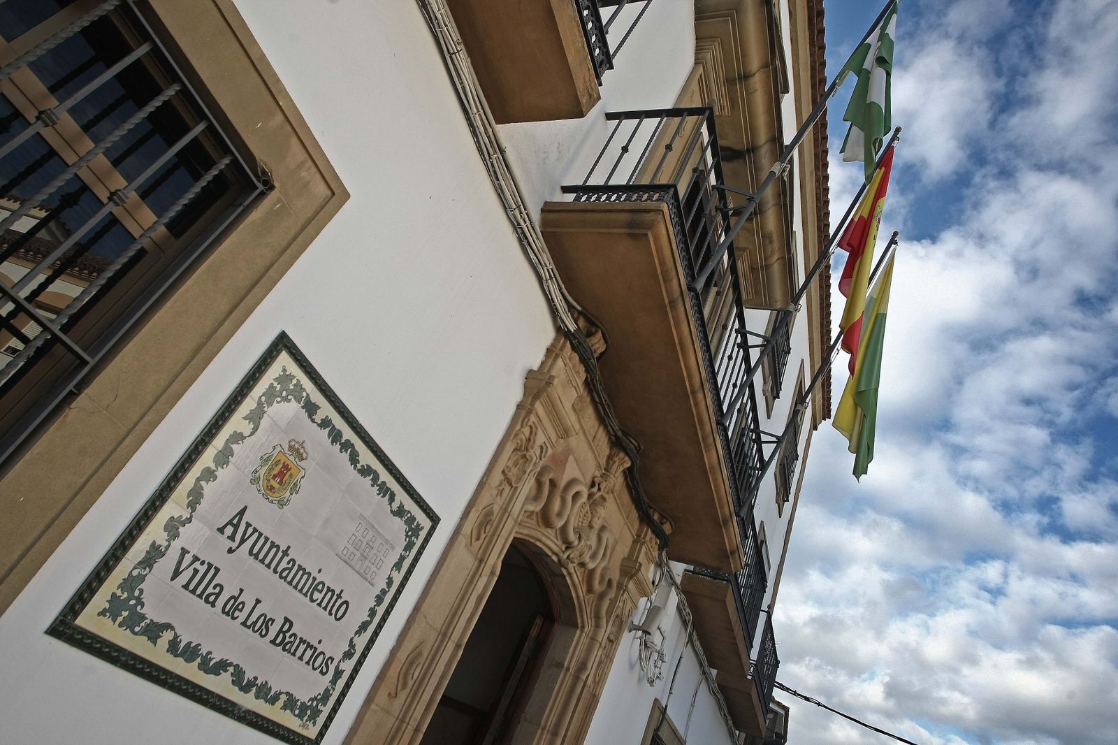 Fachada del Ayuntamiento de Los Barrios.