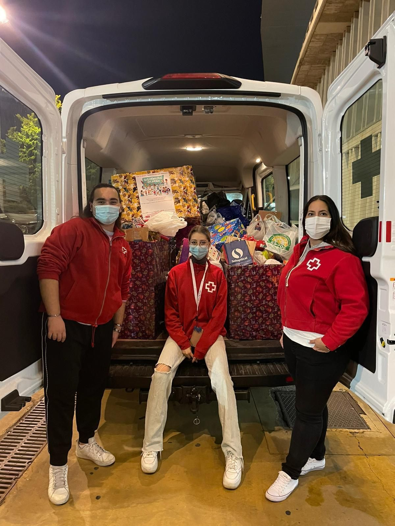 Recogida de la Cruz Roja.