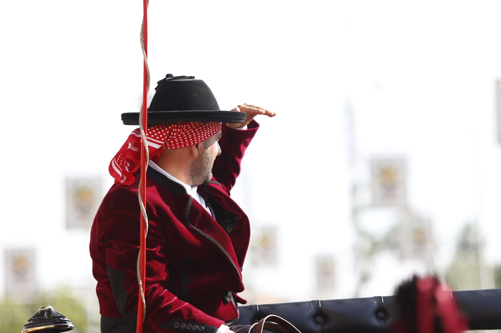 El Lunes de Feria, el primero con silencio en los 'cacharritos', en imágenes