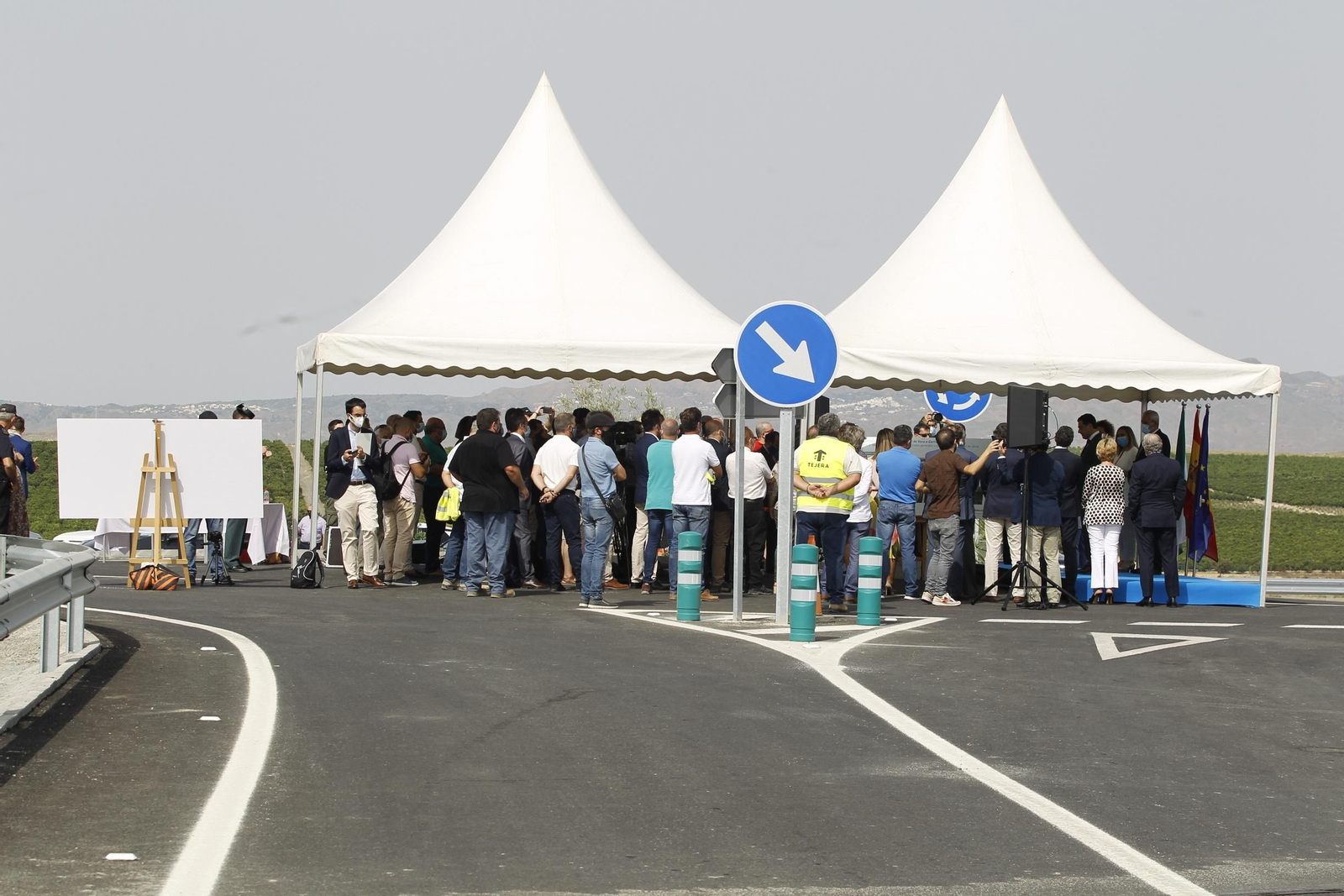 Fotogalería inauguración desdoble Carretera A-352 Vera-Garrucha