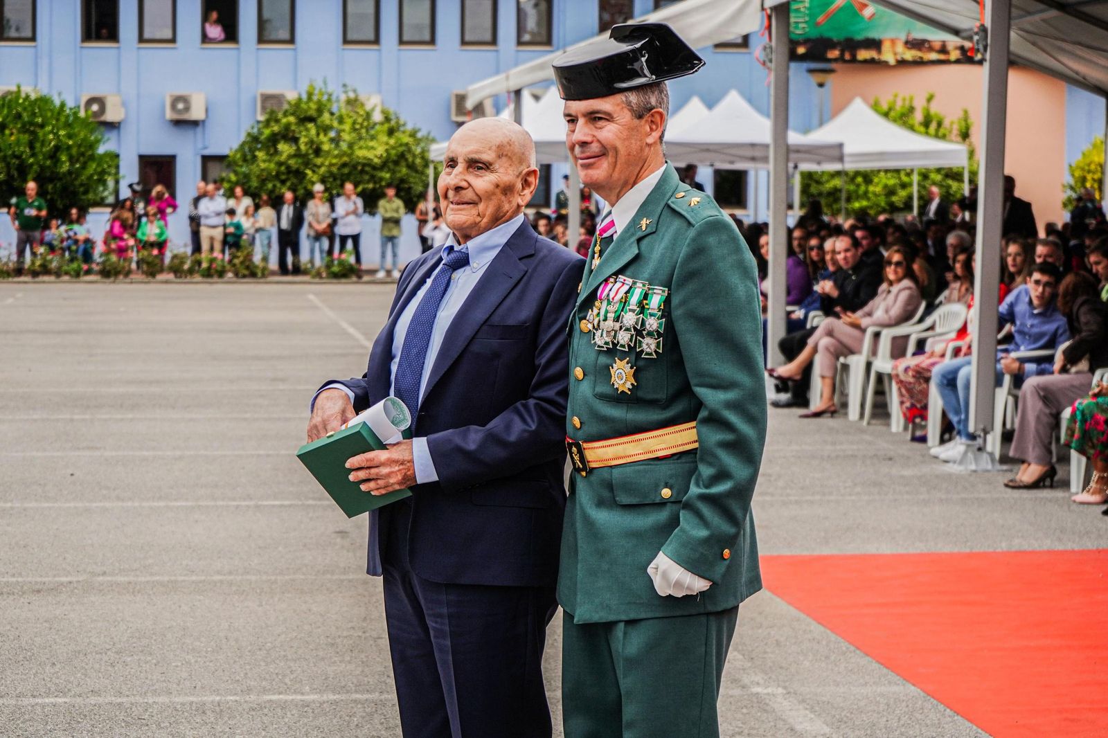Así fueron los actos en honor a la patrona de la Guardia Civil en Granada