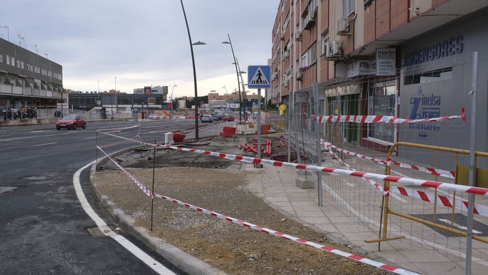 El primer tramo en obras de la Avenida del Mediterráneo se abre al tráfico