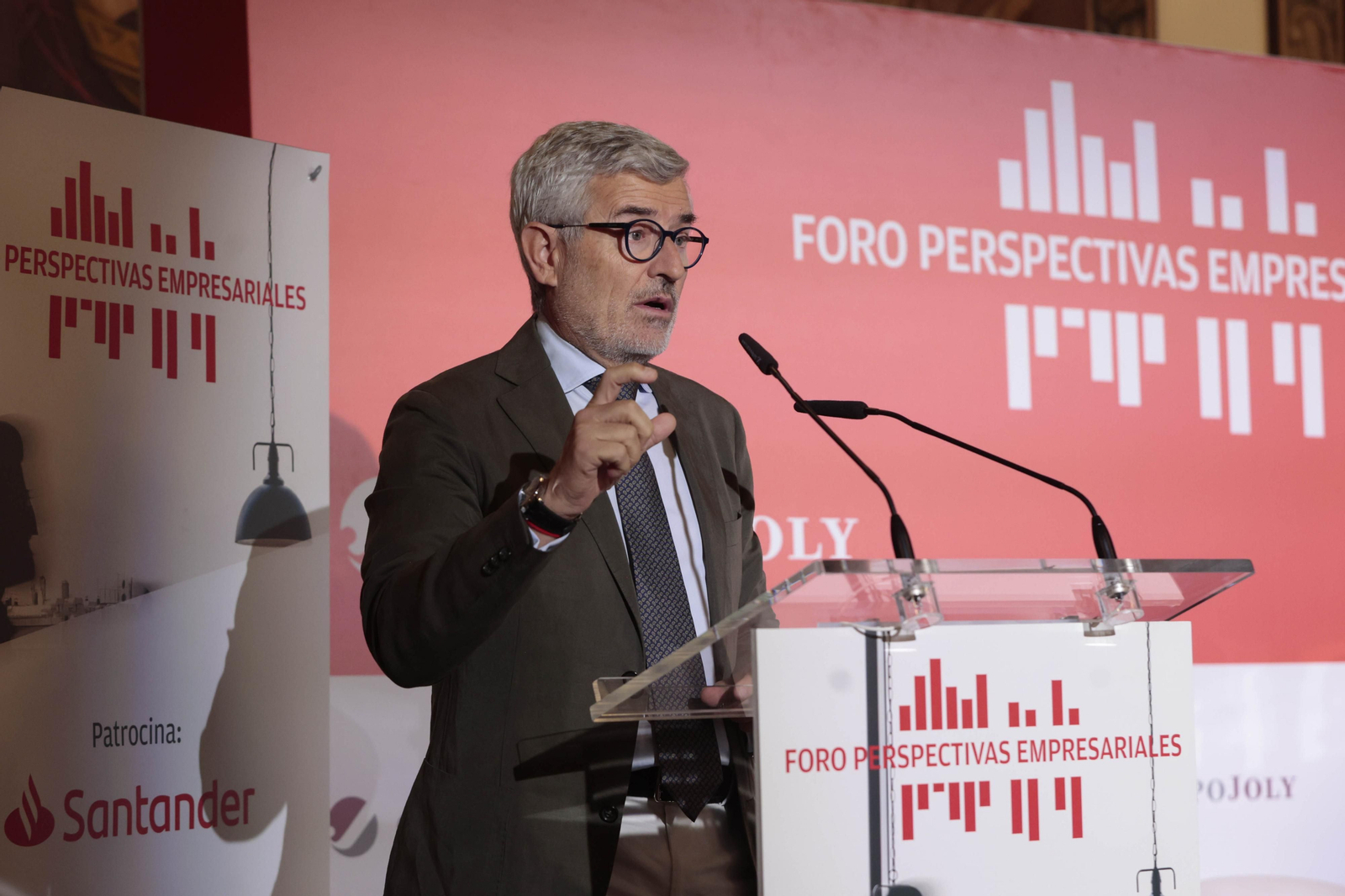 Las Imágenes del Foro Perspectivas Empresariales del  Banco Santander