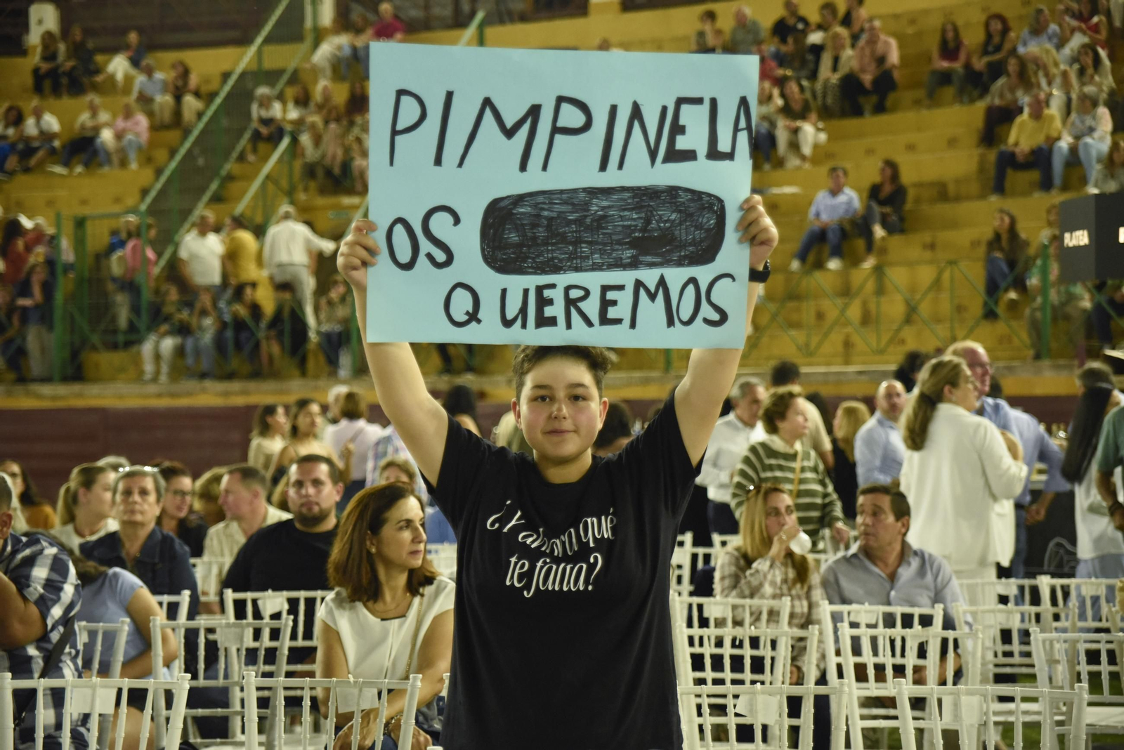 Fotos del concierto de Pimpinela en La Línea