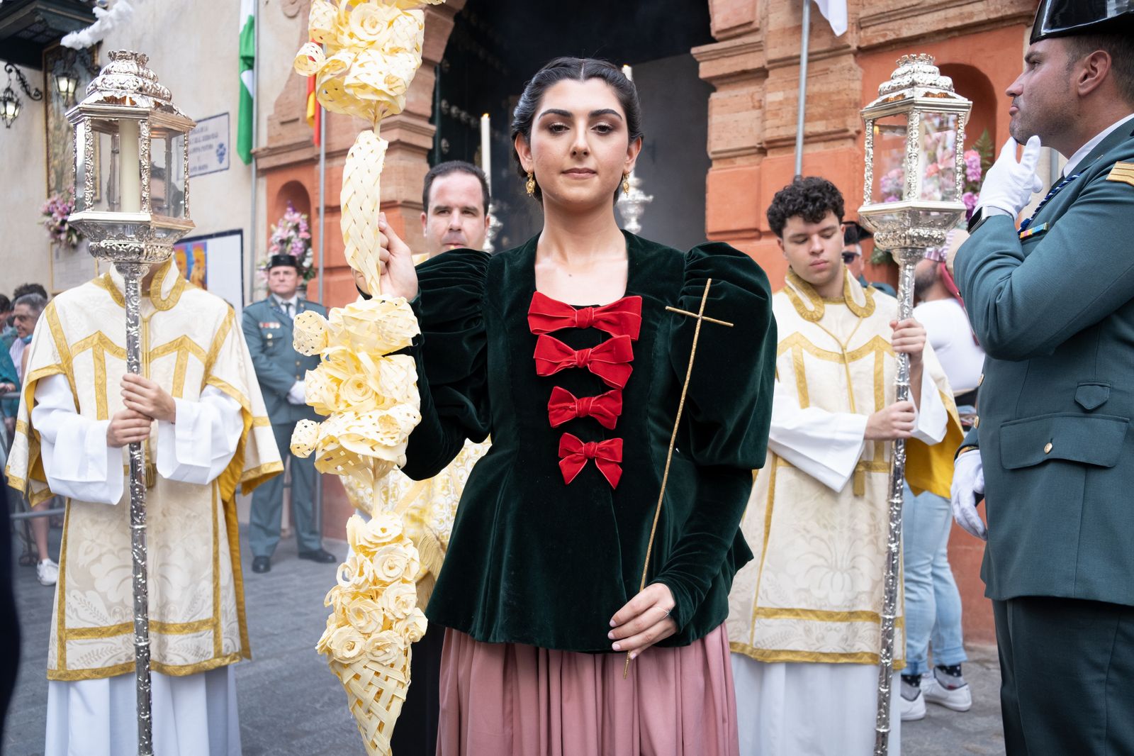 Las imágenes de la salida de la Divina Pastora de Santa Marina