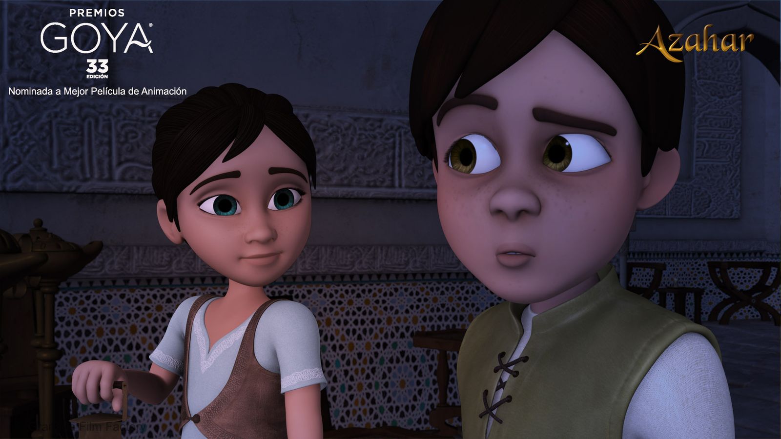 Los protagonistas de 'Azahar' visitarán la Alhambra durante su aventura.