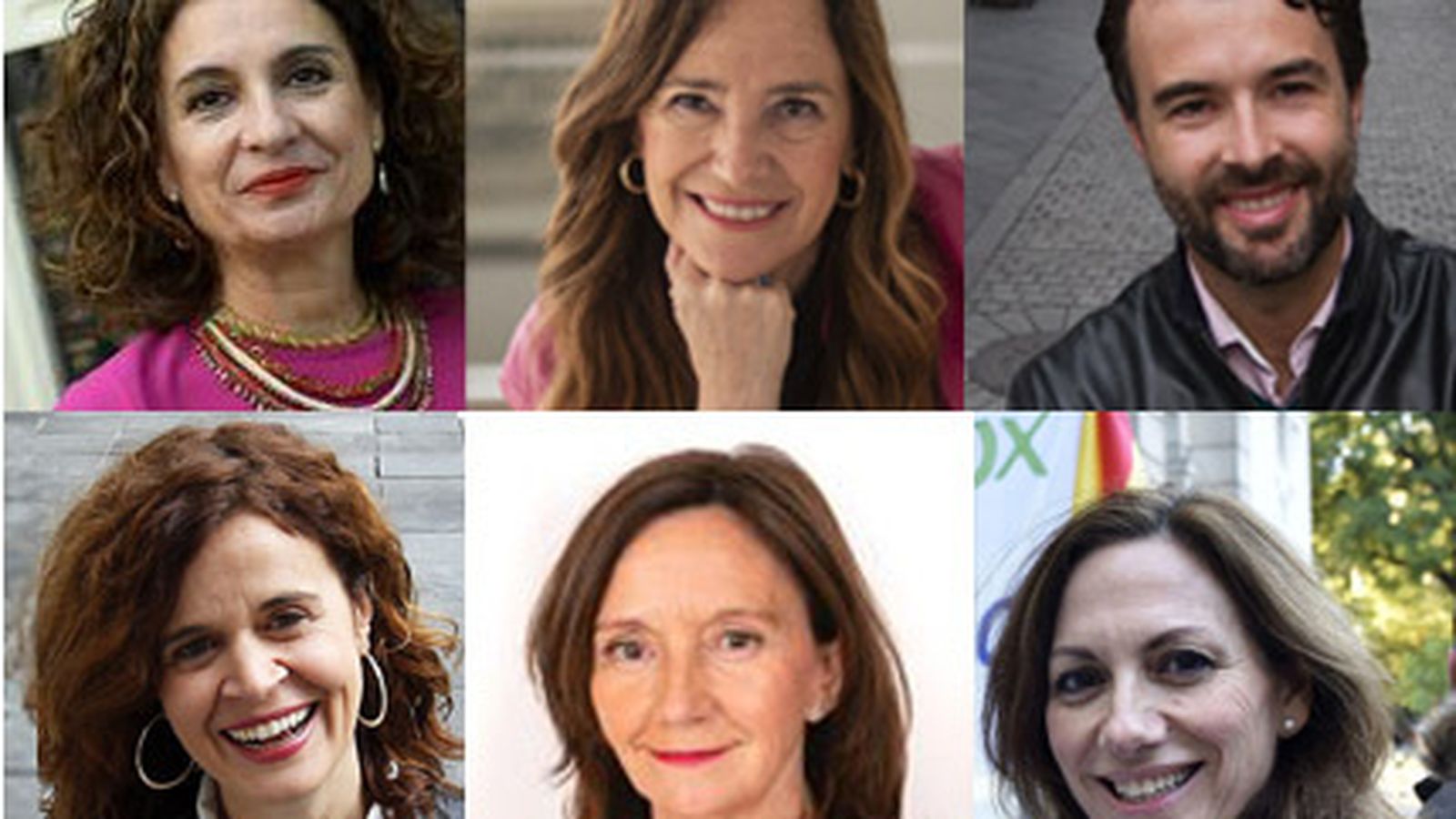 Los candidatos de las principales candidaturas